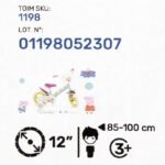 Childrens bike 12" Peppa Pig green 1198 - Image 2