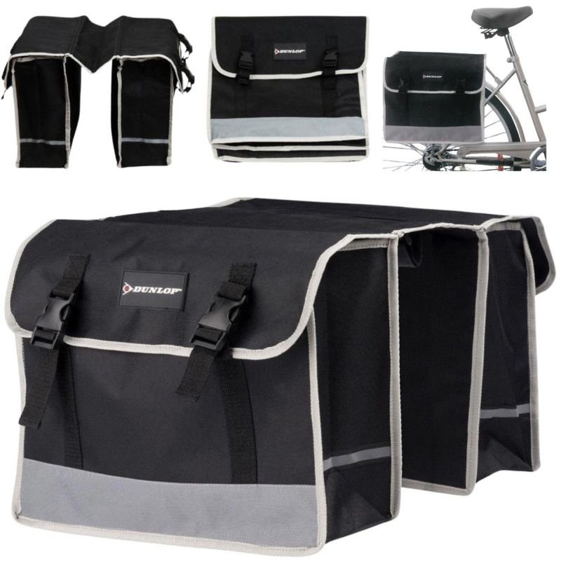 lupin-wear-ca-dunlop-double-pannier-rack-bicycle-bag-26l-417400-1115350 Dunlop Double Pannier Rack
