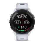 Garmin Forerunner 265 46mm Black Bezel with Whitestone Case White and Blue - Image 5