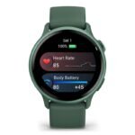 Garmin Vivoactive 6 42mm Jasper Green watch - Image 3