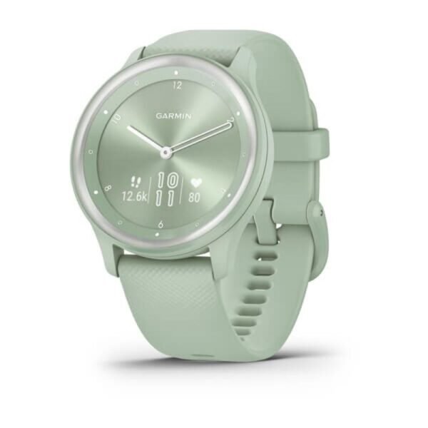 Garmin Vivomove Sport 40mm Agave Mint Silicone watch
