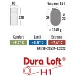 High Peak Frazer 200 Sleeping Bag 20095 - Image 6