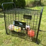 Lockable ball/equipment cart on 2