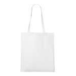 Malfini Shopper MLI-92100 white shopping bag - Image 2