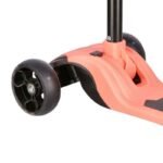 NILS FUN HLB122 LED pink childrens scooter