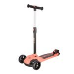NILS FUN HLB122 LED pink childrens scooter - Image 6