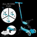 Globber Scooter with Ride-On 2