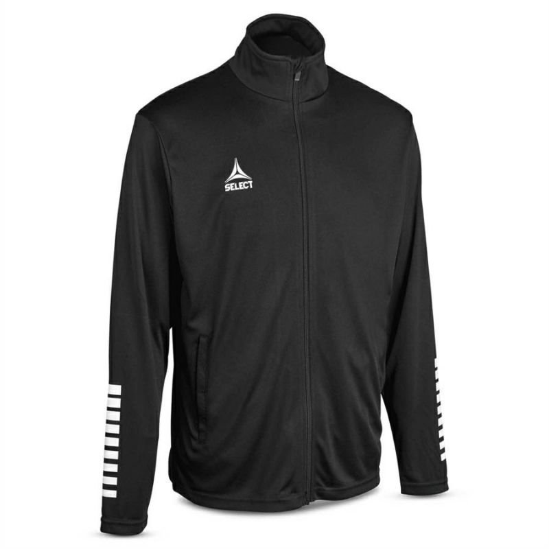 lupin-wear-ca-select-pisa-black-zip-up-football-training-sweatshirt-1144687 SELECT PISA black zip-up football training sweatshirt - Image 1