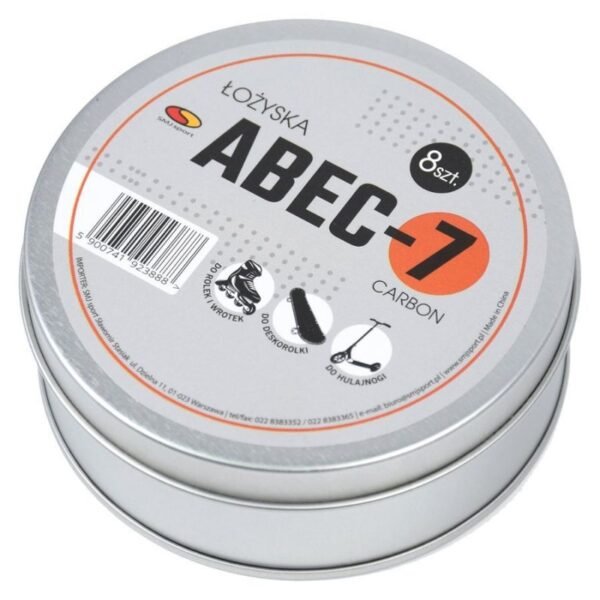 ABEC-7 bearings, can of 8.