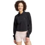 Adidas All Szn French Terry Polo Sweatshirt W IX3806 - Image 2