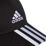 adidas Baseball 3-Stripes Cotton Twill Baseball Cap IB3242 - Image 5