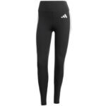 adidas Optime Essentials 3-Stripes 7/8 Womens Leggings Black JD6545 - Image 2