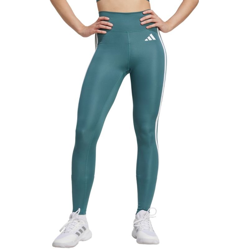 lupin-wear-ca-adidas-optime-essentials-3-stripes-7-8-women-s-leggings-green-jy2152-1789154 Adidas Optime Essentials 3-Stripes 7/8 Womens Leggings Green JY2152 - Image 1