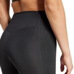 adidas Optime Essentials Stash Pocket Full-Length Womens Leggings Black IT2280 - Image 5