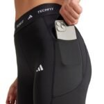 Adidas Techfit Stash Pocket Full-Length womens leggings black IT2282 - Image 4