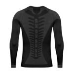 Alpinus Tactical Base Layer Thermoactive Shirt Black and Gray M GT43219 - Image 5