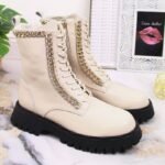 Artiker W HBH40 Insulated Leather Ankle Boots with Chain - Image 5