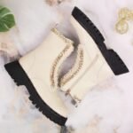 Artiker W HBH40 Insulated Leather Ankle Boots with Chain - Image 6