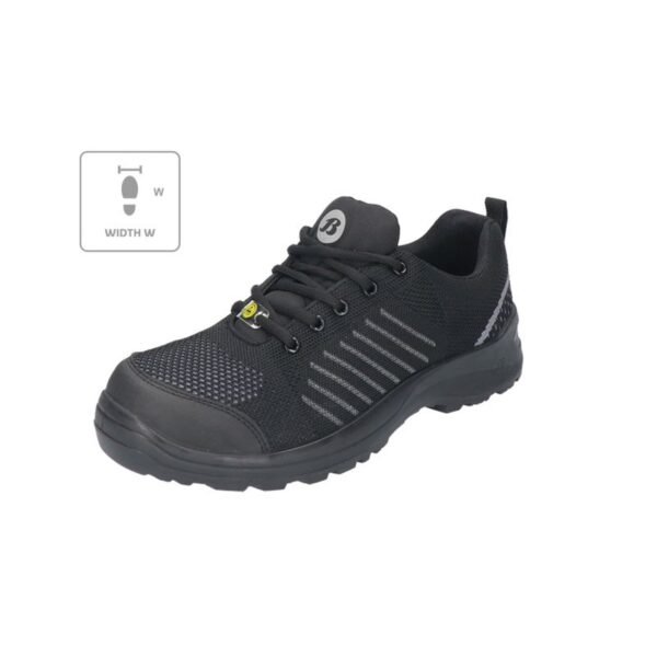 Bata Industrials Cernan U MLI-B80B1 Black Shoes