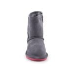 BearPaw Emma Toddler Zipper Jr 608TZ-903 Charcoal Pomberry Winter Boots - Image 2