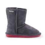 BearPaw Emma Toddler Zipper Jr 608TZ-903 Charcoal Pomberry Winter Boots - Image 6