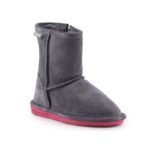 BearPaw Emma Toddler Zipper Jr 608TZ-903 Charcoal Pomberry Winter Boots