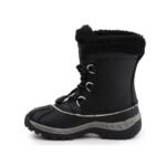 BearPaw Jr 1871Y Black Gray shoes - Image 4