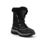 BearPaw Jr 1871Y Black Gray shoes - Image 7