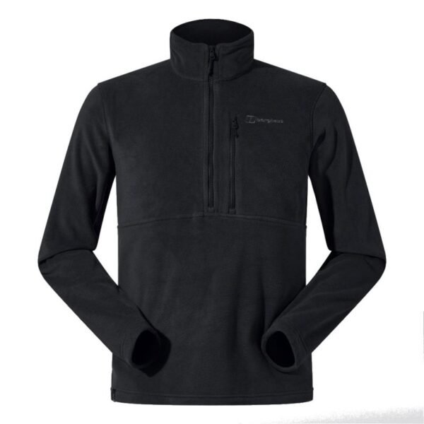Berghaus Prism PT HZ Mens Fleece Sweatshirt Size M Black