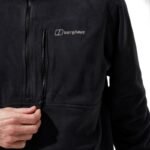 Berghaus Prism PT HZ Mens Fleece Sweatshirt Size M Black - Image 6