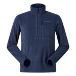 Berghaus Prism PT HZ Mens Fleece Sweatshirt Size M Blue