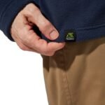 Berghaus Prism PT HZ Mens Fleece Sweatshirt Size M Blue - Image 3