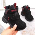 Big Star Jr INT1883 high-top sports shoes black - Image 2