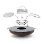 Bonfeu accessory stand for Bonplancha 60 BS60 - Image 2