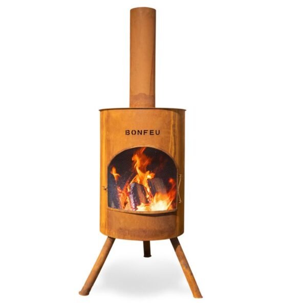 Bonfeu Bonton 40 4000R rusty garden fireplace