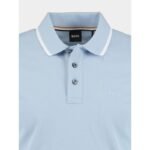 Boss Parlay 190 Azzurro Polo Shirt M 50494697-450 - Image 3