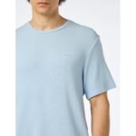 Boss Rib Azzurro T-shirt M 50509328-450 - Image 3