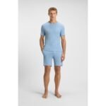 Boss Rib Azzurro T-shirt M 50509328-450 - Image 7