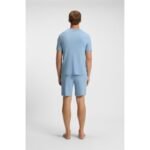 Boss Rib Azzurro T-shirt M 50509328-450 - Image 8