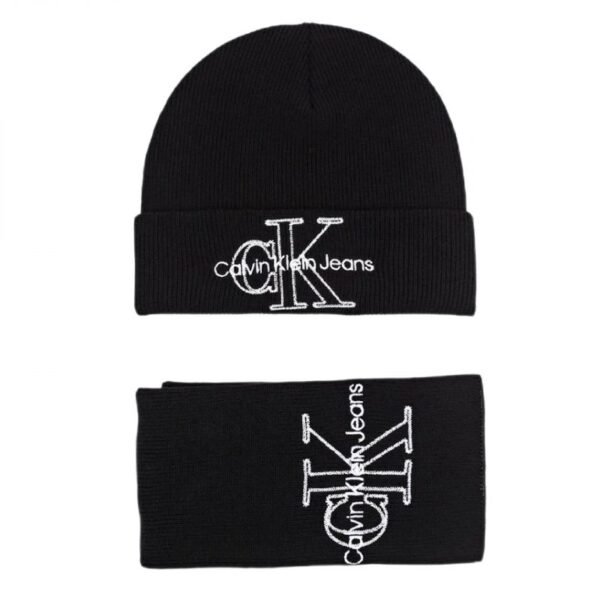 Calvin Klein Jeans W K60K608858 Hat + Scarf