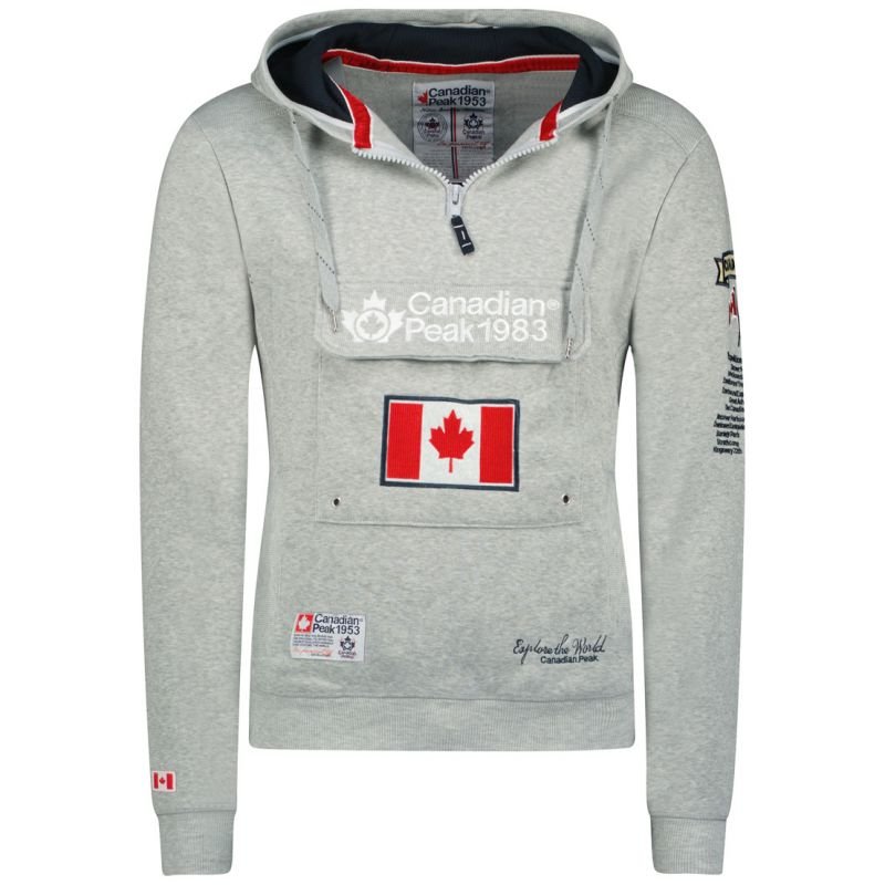 lupin-wear-ca-canadian-peak-galapagos-bgrey-cp-men-054-pop-sweatshirt-rbmww3826h-cp-gris-m-lang-1611264 Canadian Peak GALAPAGOS BGREY CP MEN 054 POP sweatshirt (RBMWW3826H/CP-GRIS MÉLANGÉ) - Image 1