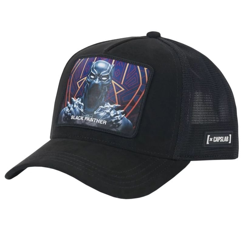 lupin-wear-ca-capslab-marvel-black-panther-cap-cl-mar7-1-pct-bpa-1152053 Capslab Marvel Black Panther Cap CL-MAR7-1-PCT-BPA - Image 1