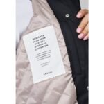 CASALL Light Padded Rain Parka Womens Black - Image 6