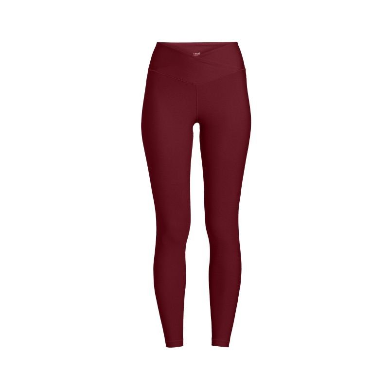 lupin-wear-ca-casall-overlap-high-waist-tights-evening-red-leggings-1750790 Casall Overlap High Waist