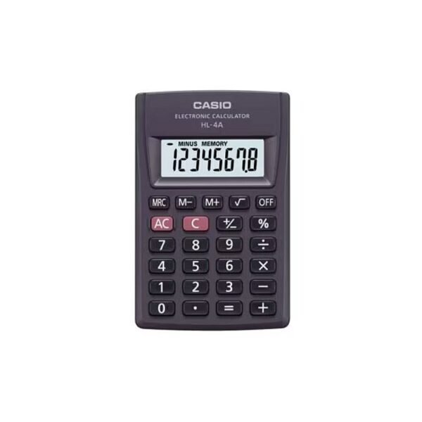 CASIO HL-4A-B Pocket Calculator