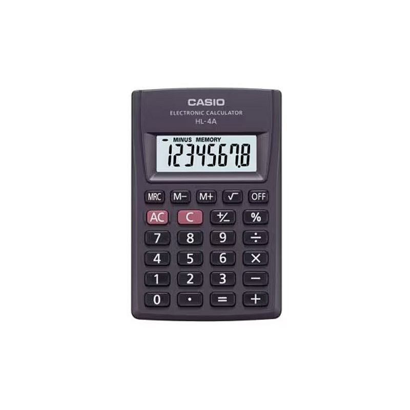 lupin-wear-ca-casio-hl-4a-b-pocket-calculator-8-digit-56x87mm-black-1922361 CASIO HL-4A-B Pocket Calculator