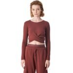 Champion Crewneck Croptop T-shirt W 117435 MS524 - Image 3