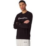 Champion Crewneck Sweatshirt Black 2