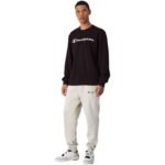 Champion Crewneck Sweatshirt Black 5