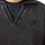 Champion Womens Polo Neck Sweatshirt Gray 118366 KK001 - Image 4